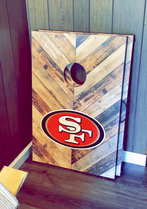 Victory Tailgate Kansas City Chiefs 2' x 4' Solid Wood Cornhole Boards