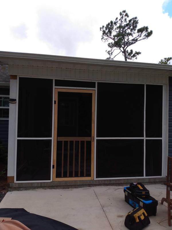 Screen Tight 1.5 in Beige Porch Screening System Cap BCAP18 at Lowes.com