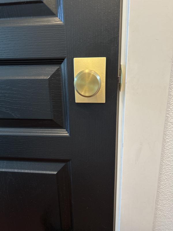 Sure-Loc Hardware Ridgecrest Mountain Oakley Satin Brass Interior