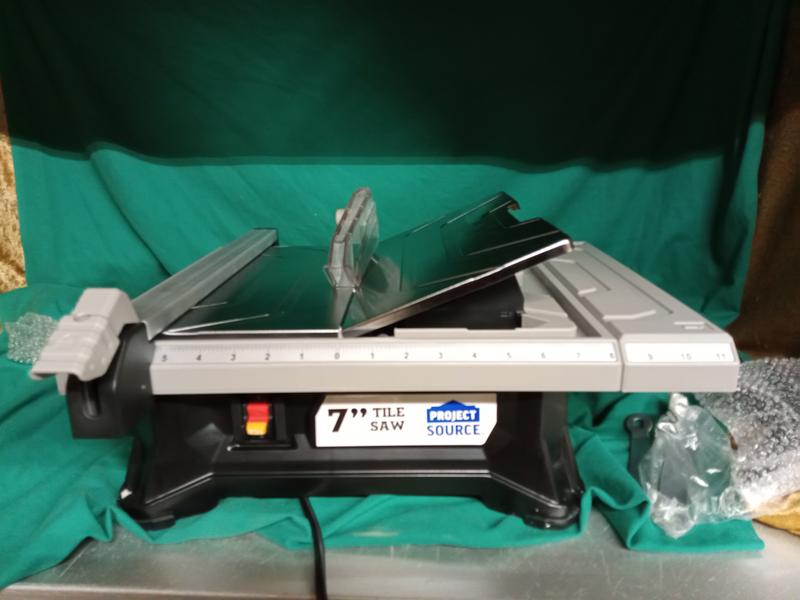 Project source deals wet tile saw