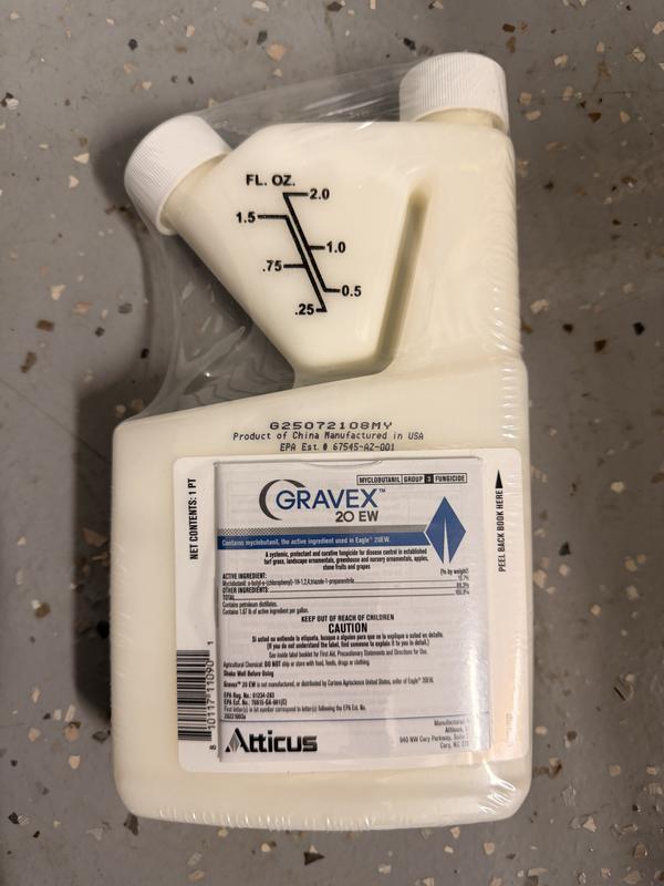 Atticus Gravex 20 EW Fungicide Concentrate - 16 OZ - Myclobutanil