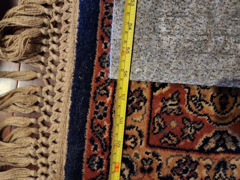 Nourison Dual Surface Rug Pad (Common: 8 x 10; Actual: 7.6-ft W x 10.8-ft  L) at Lowes.com