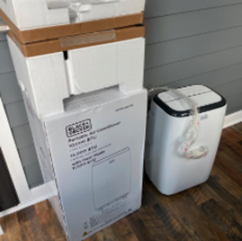 black+decker 10,000 btu portable air conditioner for Sale in Lake Worth, FL  - OfferUp