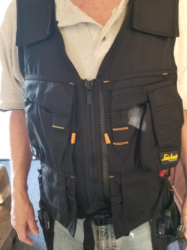 Snickers Workwear Allround Work Tool Vest, XL (Model: U4250XL), Black - 1