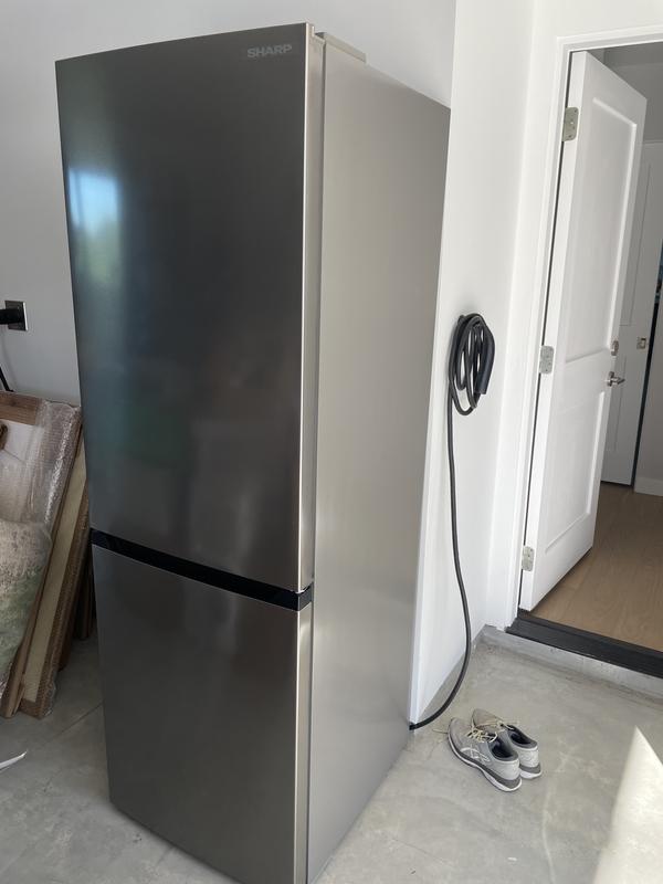 Sharp 11.5-cu ft Bottom-Freezer Refrigerator STAR (Stainless the in Steel) Bottom-Freezer ENERGY Refrigerators at department