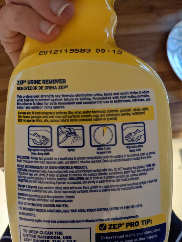 Zep urine remover sale