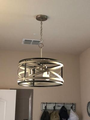 Kichler stetton deals 3 light pendant