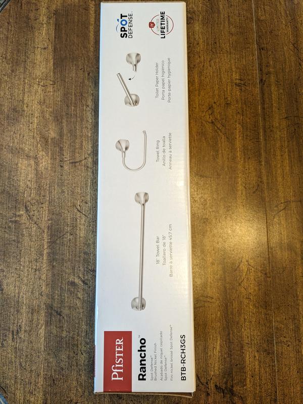 Pfister 3-Piece Rancho Brushed Nickel Decorative Bathroom Hardware Set ...