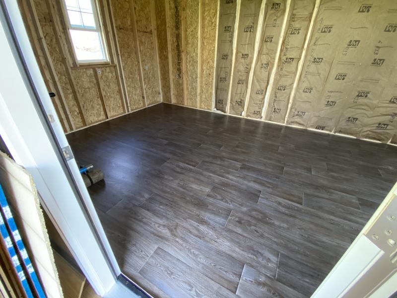 STAINMASTER (Sample) Thornhill Oak Waterproof Wood Look Glue Down Sheet Vinyl