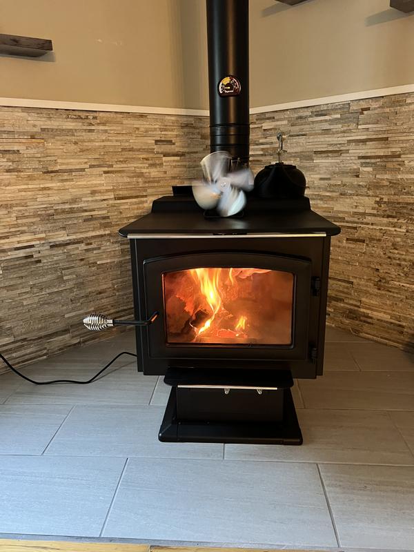 Ashley 2,000 Sq. Ft. Pedestal Wood Stove