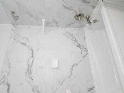 Style Selections Statuary White 12-in x 24-in Matte Porcelain Marble Look Floor Tile