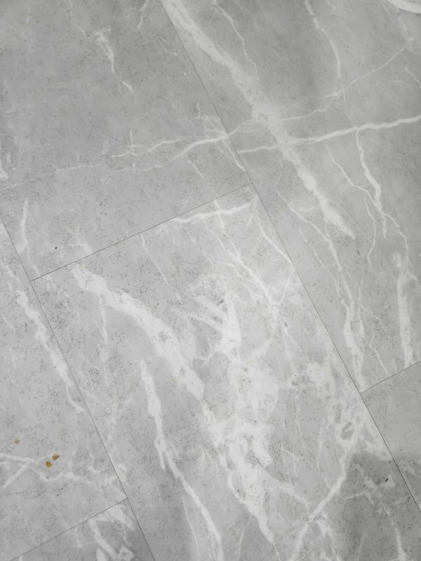 まーぶる STAINMASTER Silver Imperial Marble Gray Marble Look 12-mil x
