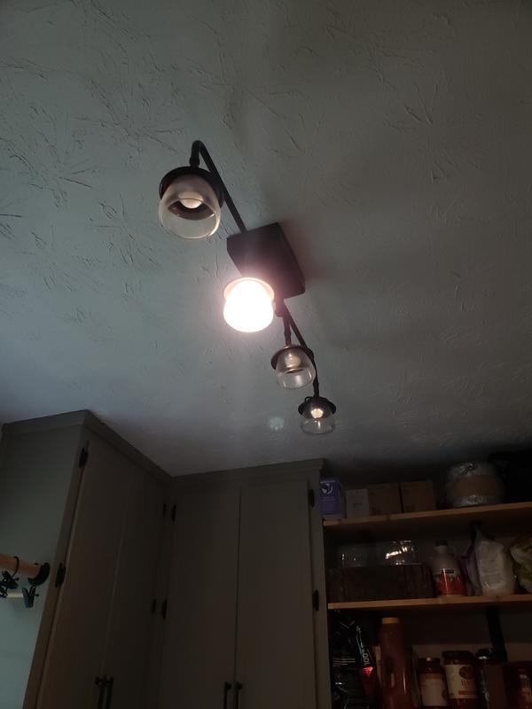 allen + roth Bristow 32.0-in 4 -Light Specialty Bronze