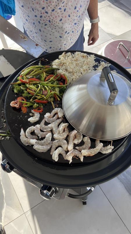 Cuisinart Round Flat Top Griddle Gas Griddle Cuisinart 360° Griddle