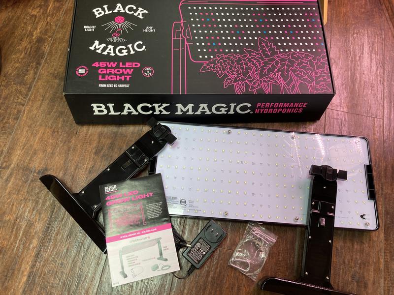 Black magic 45w led deals grow light