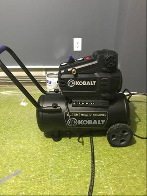 Kobalt compressor deals 8 gallon