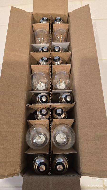 Project Source Led light bulb 5 -Watt EQ S14 White Medium screw base ...