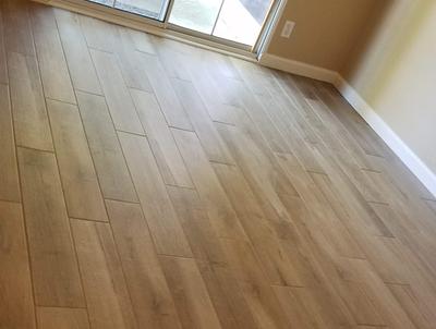 American Olean Pike Wood Brown 6-in x 36-in Glazed Porcelain Wood Look Floor and Wall Tile