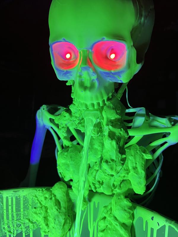 Haunted Living 61.42-in Lighted Skeleton Hanging Decoration at