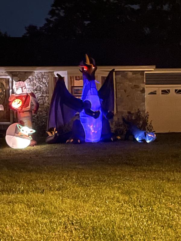 Gemmy 6.5-ft Lighted Inflatable 228280 at Lowes.com