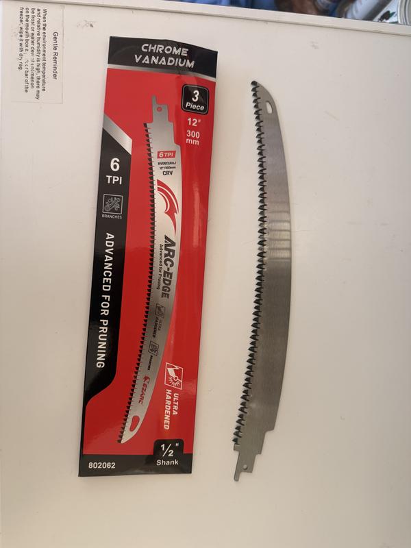 EZARC Japanese Teeth Reciprocating Saw Blade 15-in Arc Edge Wood