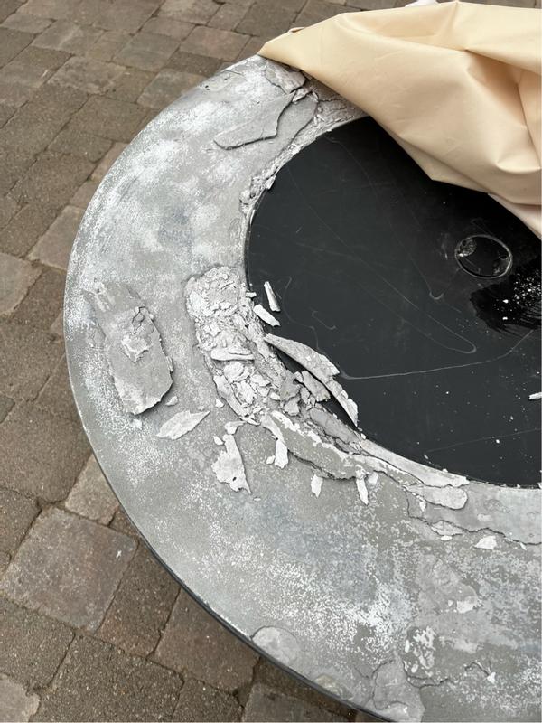 Bond Faux Concrete Gas Firepit R/Costco