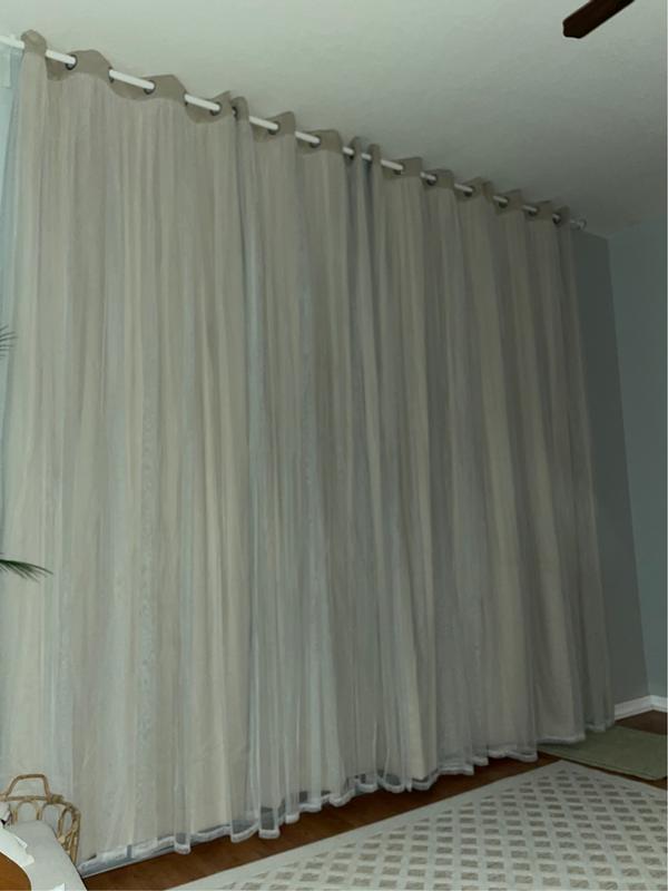 LILL Net curtains, 1 pair, white - IKEA