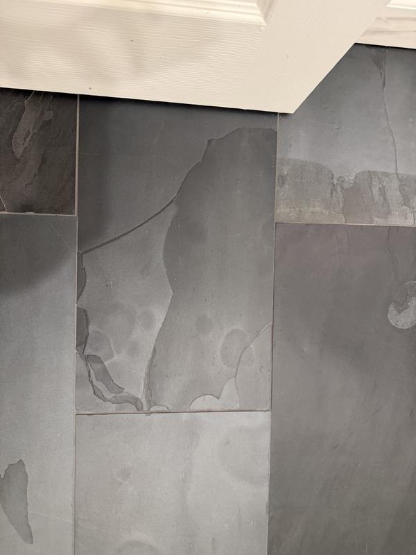 Satori Midnight Fog 12-in x 24-in Matte Natural Stone Slate Stone