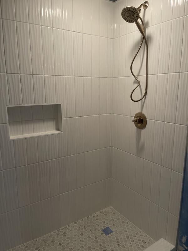 Satori Hudson Brilliant White Motion 4-in x 16-in Glossy Ceramic Wall ...