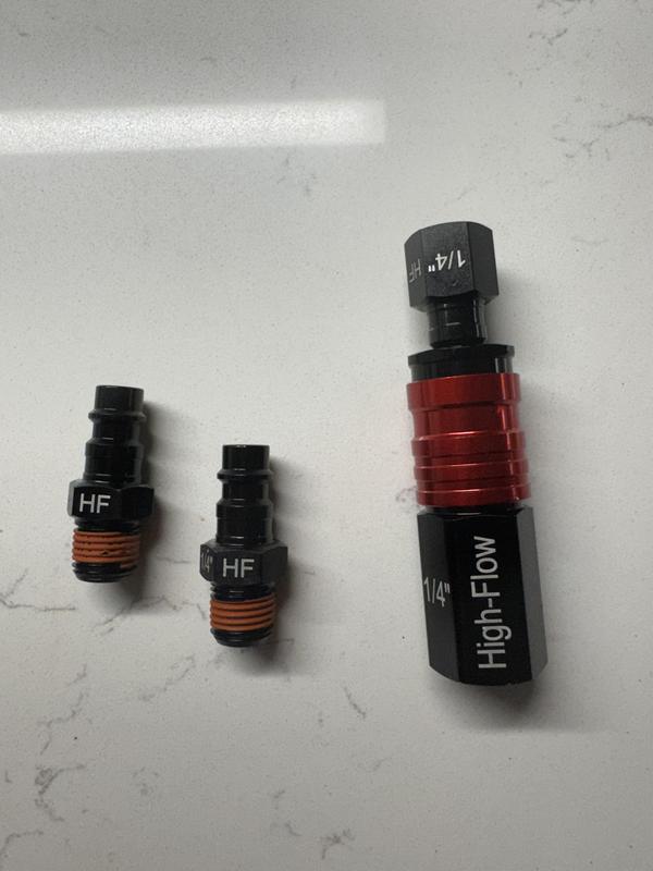 CRAFTSMAN 4-pc High-flow Fittings Kit in the Air Compressor Fittings ...