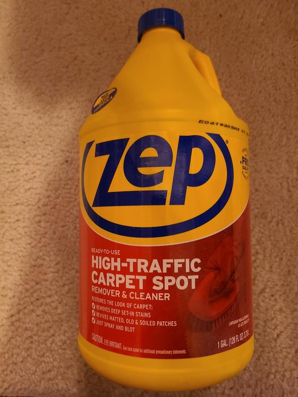 Zep High Traffic Carpet Cleaner Liquid 128 Oz In The Cleaning Solution Department At Lowes Com