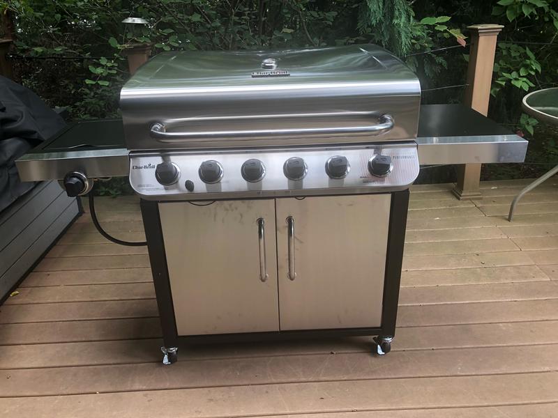 Char Broil Performance Series Stainless 6 Burner Liquid Propane