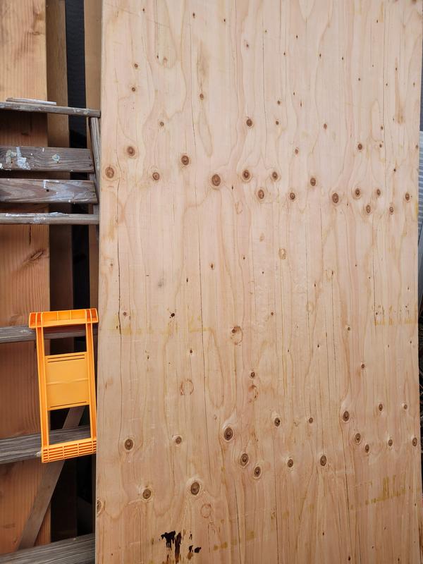 ⭐️INDIVI 19/32 in. x 4 ft. x 8 ft Sheathing Plywood (Actual: 0.563 in
