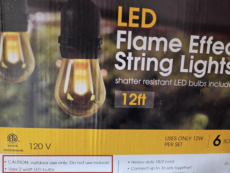 Flame effect deals light bulb lowes