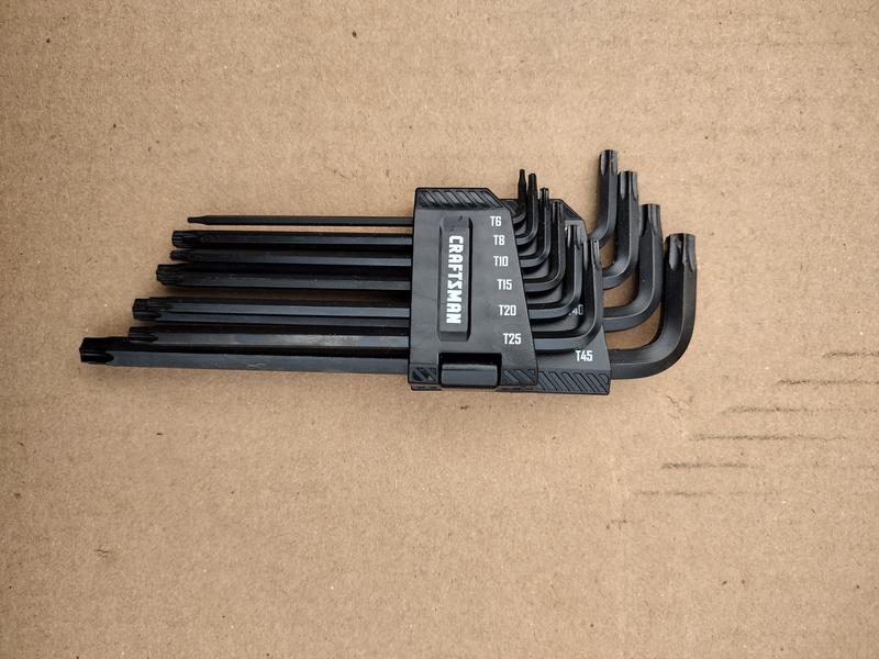 CRAFTSMAN Assorted (10-Pieces) Torx Key Set CMHT26031 at CRAFTSMAN Assorted (10-Pieces) Torx Key Set CMHT26031 at