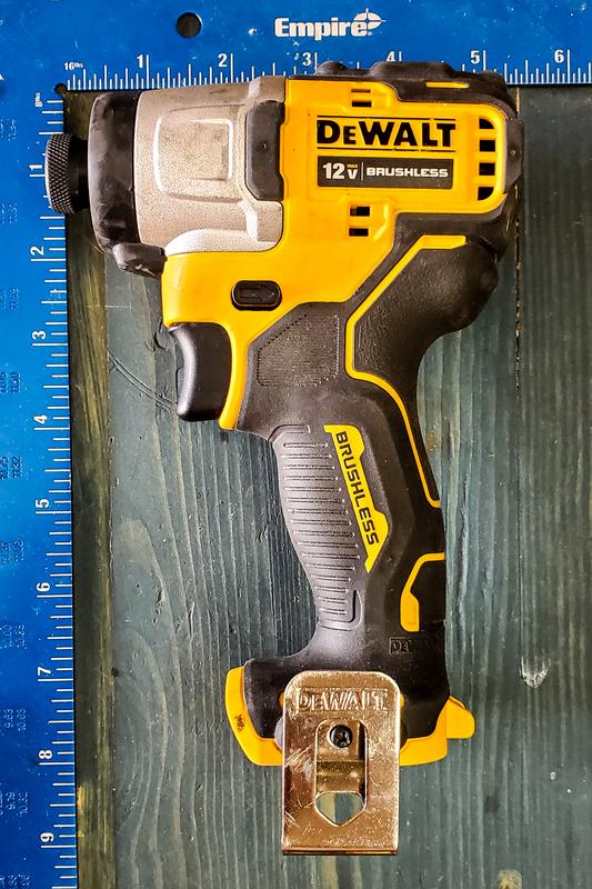 Atornillador de impacto 1/4 DEWALT dcf801d2 12v con 2 batería 2ah brushless