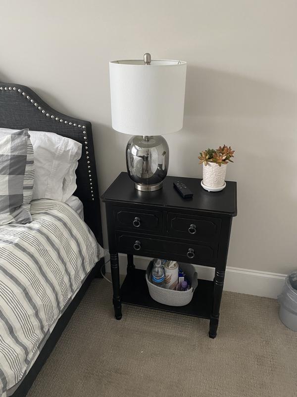 Decor Therapy Westerman Casual Black Console Table at Lowes.com