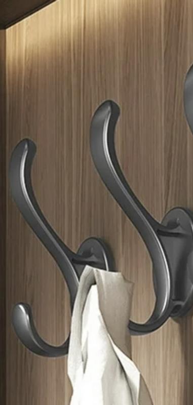 allen + roth 1-Hook 1.5039-in x 3.0709-in H Satin Nickel