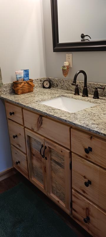 Bestview Santa Cecilia Light 4-in H x 21.25-in L Brown/Polished Bathroom Side Splash Bestview Santa Cecilia Light 4-in H x 21.25-in L Brown/Polished Bathroom Side Splash