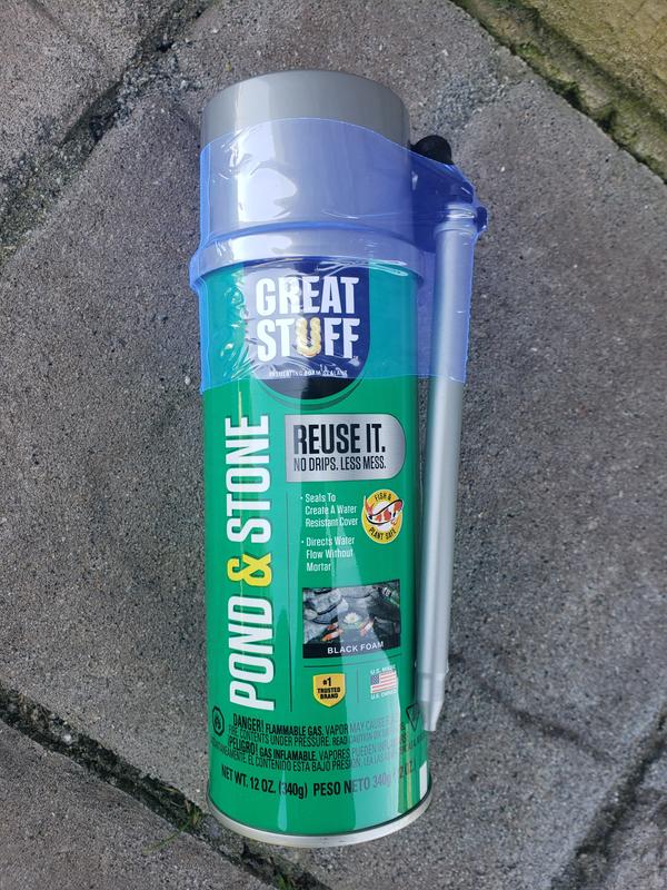 Is Great Stuff Pond & Stone Spray Foam safe for RES? : r/turtle