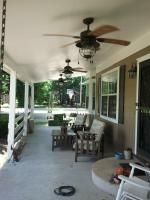 Hunter Northshore 52 In New Bronze Downrod Mount Indoor Outdoor