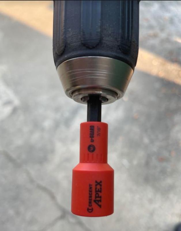 Crescent 7/16-in x 2-9/16-in Nutsetter Impact Driver Bit