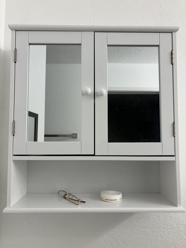 Maocao Hoom 6.5-in x 22.83-in x 21.65-in White Bathroom Wall Cabinet