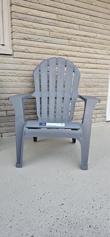 Deluxe realcomfort discount adirondack chair gray