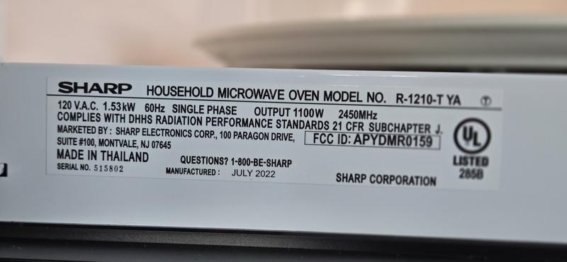 Sharp 1.5-cu ft 1100-Watt 23.9-in Built-In Microwave with Sensor ...