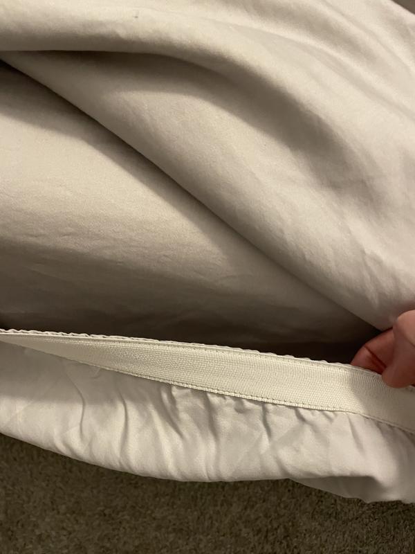 allen + roth Queen 800 -Thread Count Cotton polyester blend Blue Bed ...