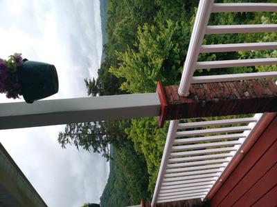 NextStone Slatestone 8-in x 2-in x 3-1/4-ft Rundle Ridge Composite Deck Post Sleeve