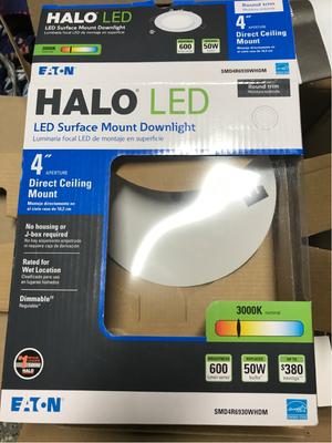 Halo led surface mount deals downlight 3000k