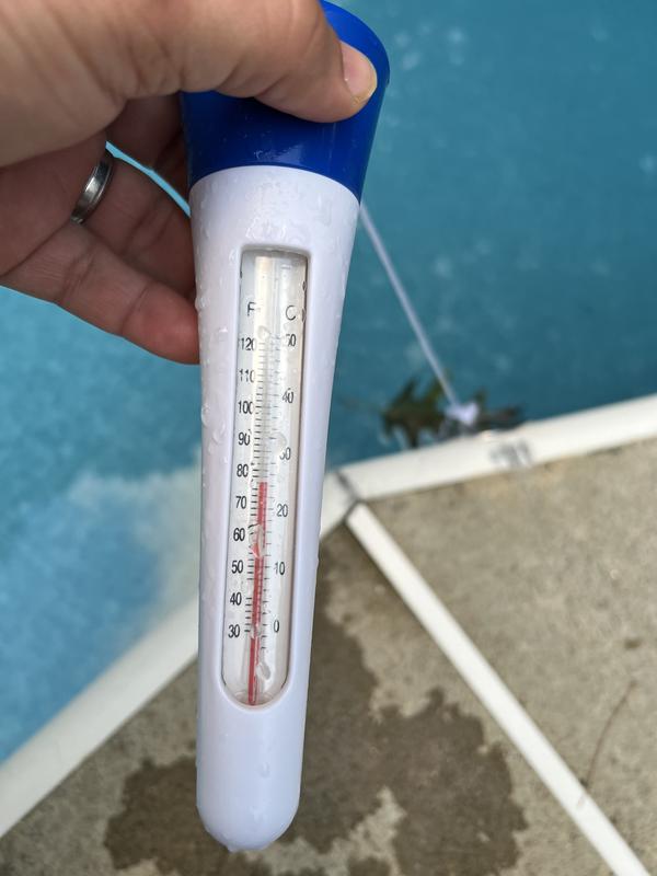 Ladychenile Swimming Pool Water Thermometer Swimming Pool Thermometer Sinking Model, Adult Unisex, Size: One Size