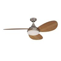 Harbor Breeze 52 In Avian Brushed Nickel Ceiling Fan With Light
